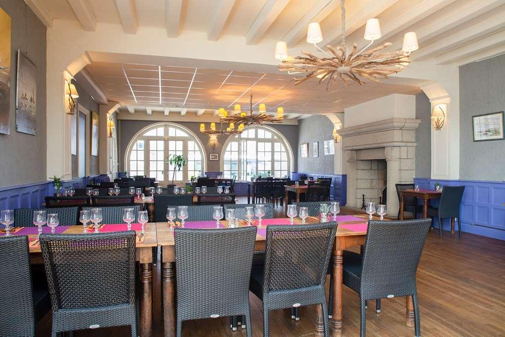 Hotel Les Residences D'Armor Дуарнене Ресторан фото